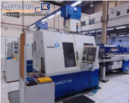 Torno horizontal CNC TORNOS EvoDECO 16a