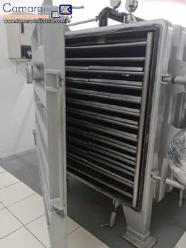 Estufa  vcuo interna em inox Italvacuum